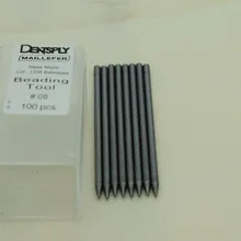 08 Бисероплетение иглы 100 шт./компл. шарики зерна Инструменты Комплект золото Смит Инструменты