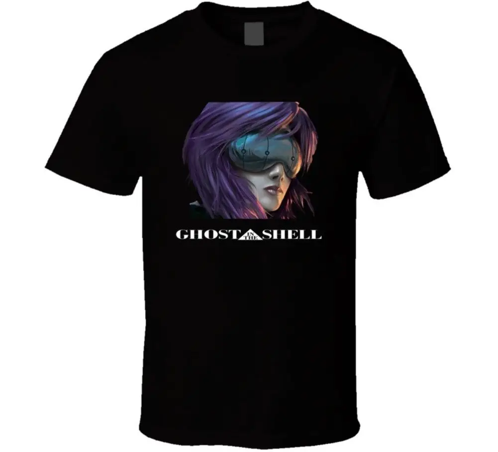 Ghost In The Shell Anime T Shirt 100 Cotton T Shirts Brand Clothing