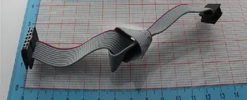 

Free shipping new gray cable spacing 2.0MM FC-10P 20CM long double line connectors