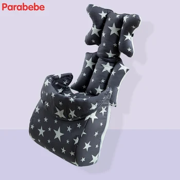 

Stars baby stroller cushion with footmuff and car seat head support kids stroller pad mat mattress for pram stroller accessories