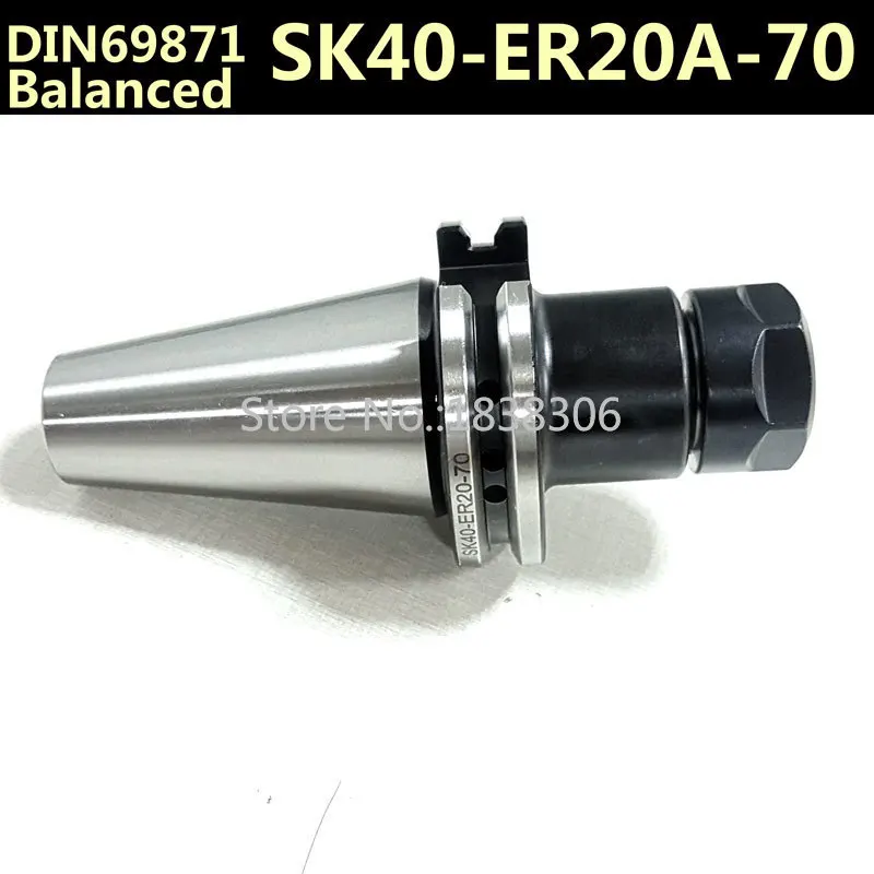 

ER20 SK40 Cnc Tool Holder MachiningTools Holder Milling Cutter Collet Chuck Machine Engraving Arbor Machine Cutting Tools