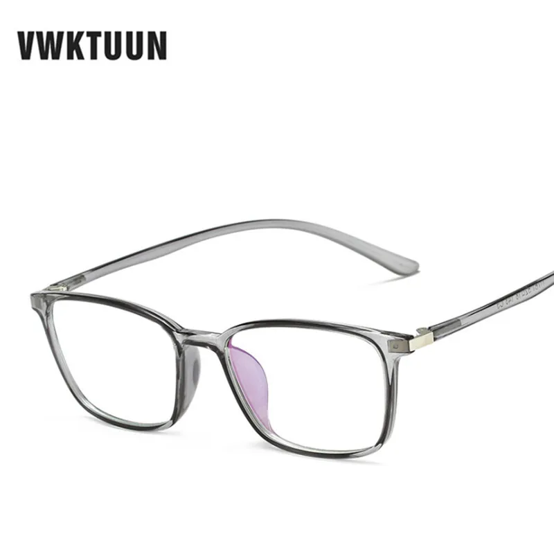 

VWKTUUN TR Frame Rectangle Glasses frame Clear lens Women Men Computer Goggles Optical Frames Anti Rays Blue Glasses Frames