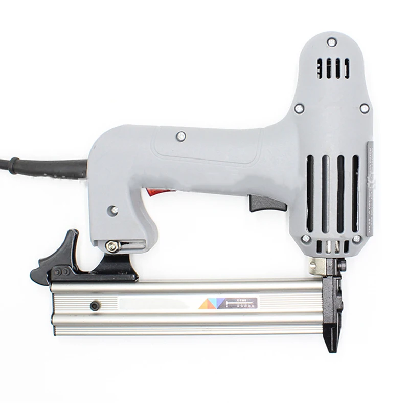 220V F30 Electric Straight Nailer Device Woodworking Wrench Kit Portable Nail Gun Nail Stapler Power Tool Mayitr