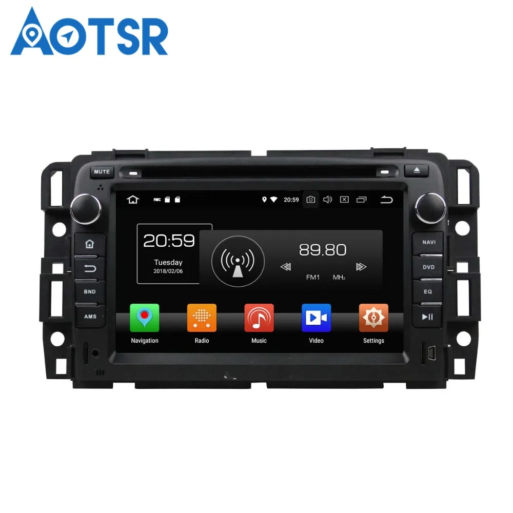 Автомобильный мультимедийный радиомагнитофон Aotsr Android 8 0 7 1 дюйма GPS навигация без
