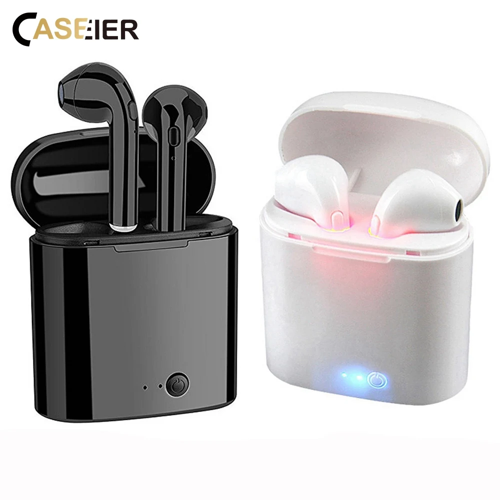 

CASEIER I7S Wireless Bluetooth Earphones Headset Charging Box i7S Auriculares bluetooth inalambrico ecouteur sans fil Bluetooth