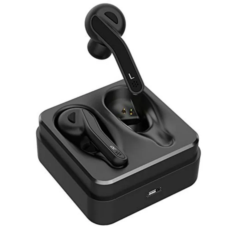 

TWS Wireless Bluetooth Earphone Mini Headset Handsfree Bluetooth V5.0 Stereo In-Ear Earbuds Noise Cancelling for Phones