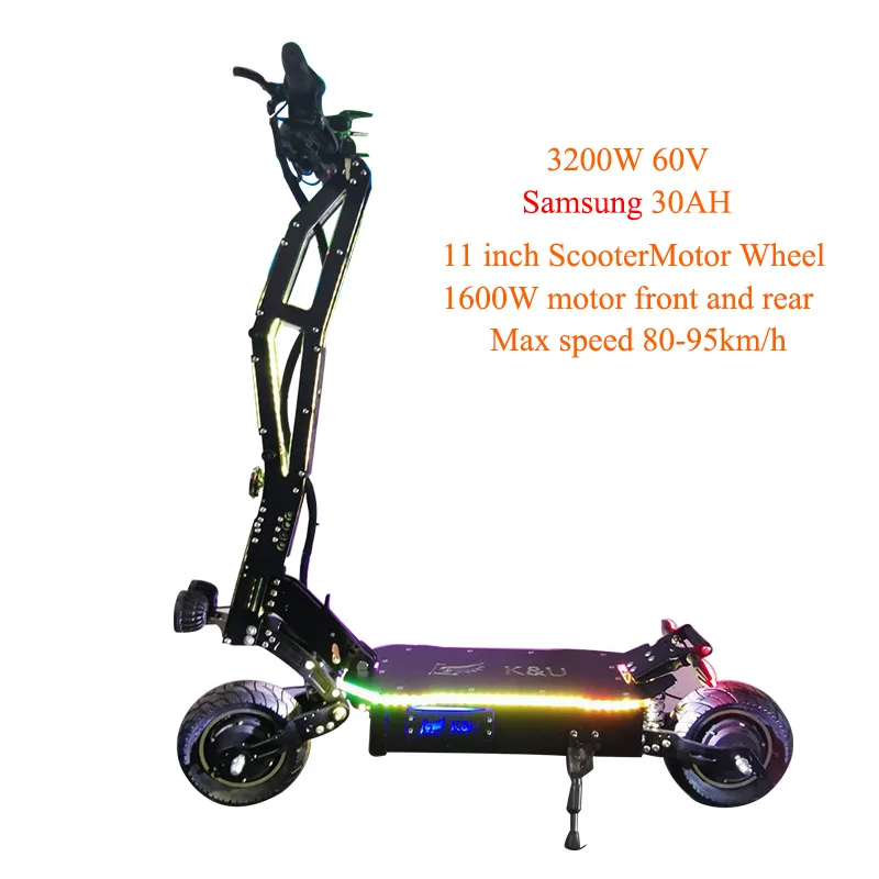 5000 Вт Электрический скутер Longboard 2 мотора колеса samsung батарея взрослых складной скейтборд Patinete Eletrico e скутер Ховерборд - Цвет: 60V3200W Samsung30AH