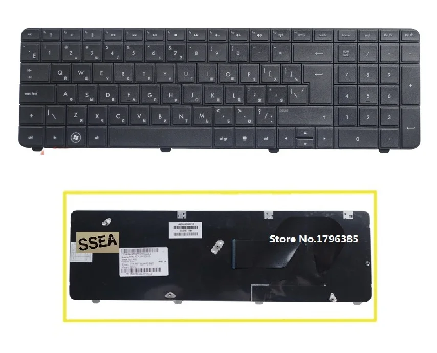 SSEA новый ноутбук Русская клавиатура для HP CQ72 G72 RU Клавиатура | Компьютеры и офис