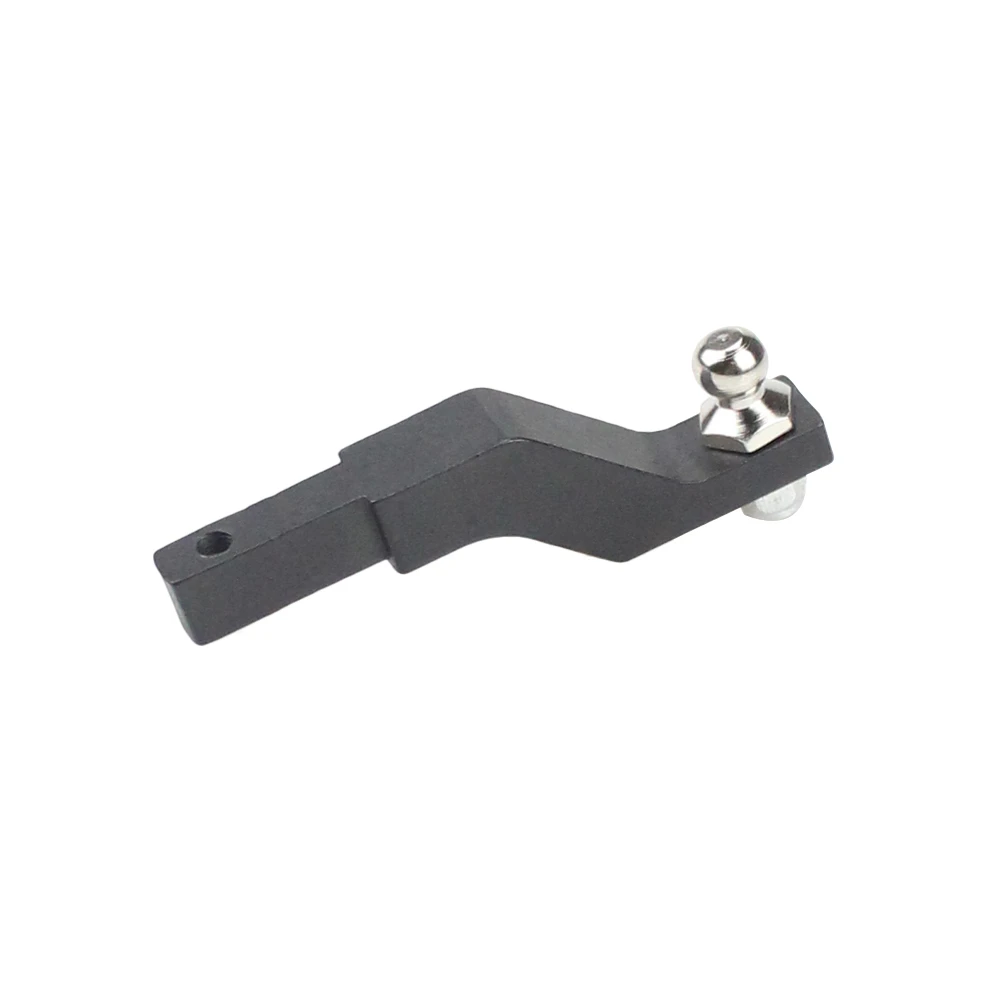 Rc Car Metal Trailer Hook Drop Hitch Receiver For 1/10 Rc Crawler Traxxas Trx4 Trx-4 Rear Bumper Hook Upgrade Parts