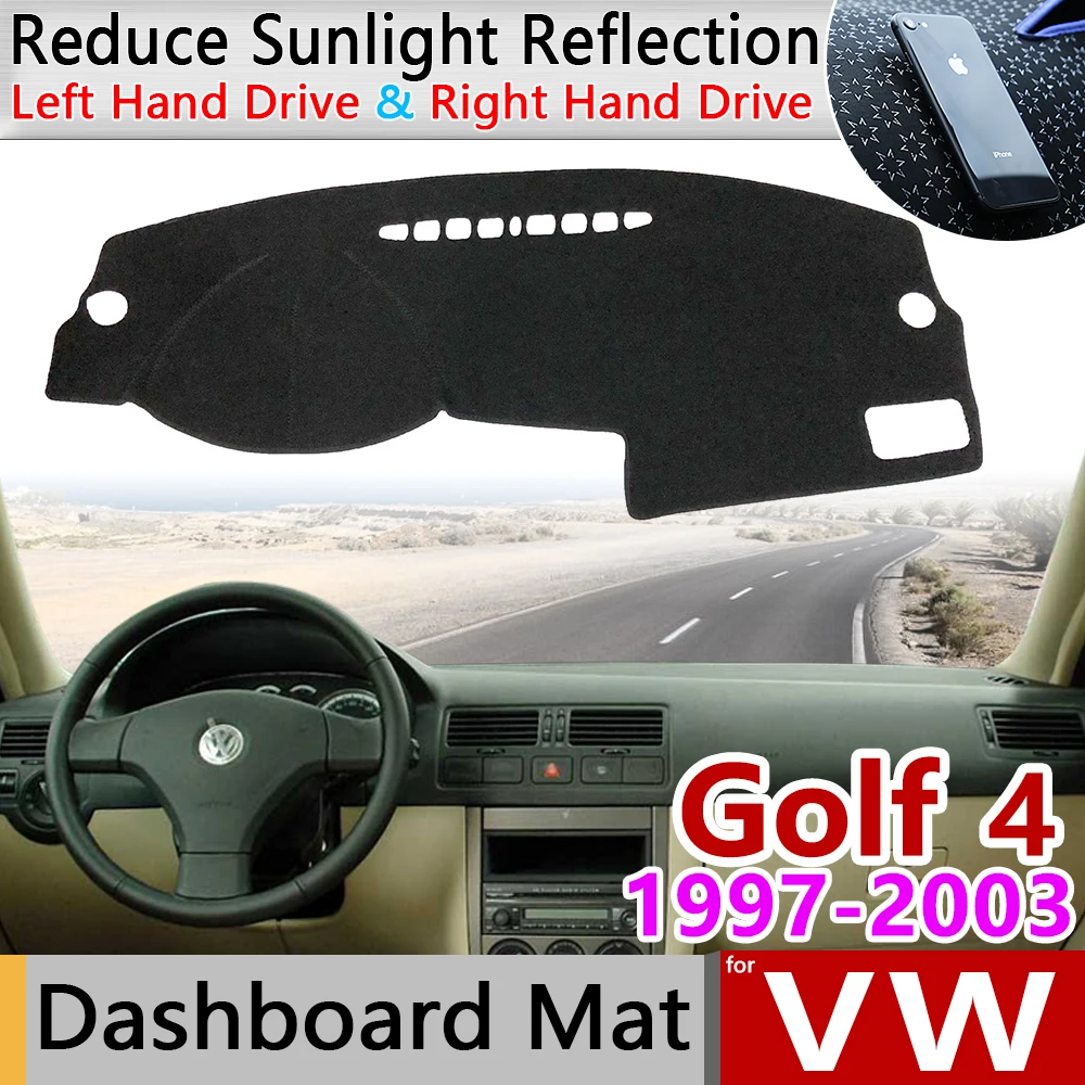 

for Volkswagen VW Golf 4 MK4 1997~2003 1J Anti-Slip Mat Dashboard Cover Pad Sunshade Carpet Dashmat Accessories 1999 2000 2002