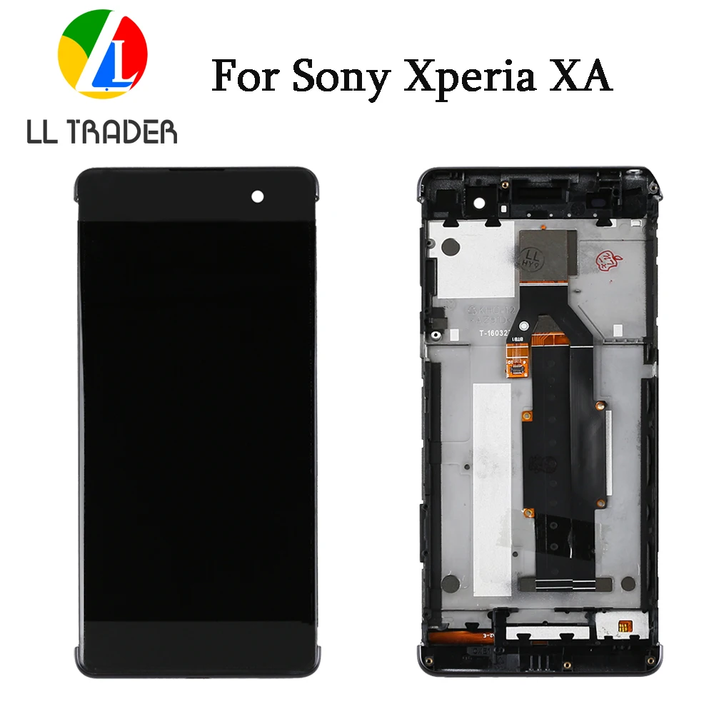 

LL TRADER Display Screen Replacement Pantalla For Xperia XA F3113 LCD Touch Assembly Digitizer For Sony Xperia XA LCD Panel+Tool