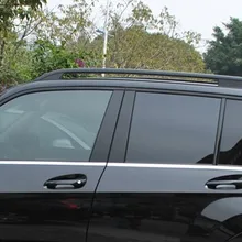 Нержавеющая сталь окна автомобиля литья отделка украшение для Mercedes Benz X204 GLK200 GLK300 аксессуары для стайлинга автомобилей