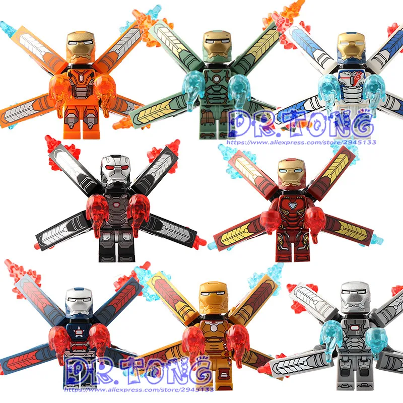 

DR.TONG SY1103 Infinity War IronMan Marvel Super Hero Figure Avenger Iron Man Set Models Building Blocks Kids Toys Children Gift