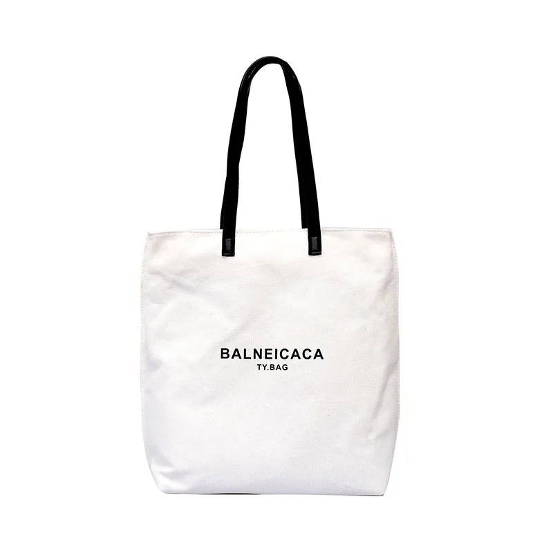 

Fashion Folding Women Big Size Handbag Tote Ladies Casual Letter Printing Canvas Graffiti Shoulder Bag Beach Bolsa Feminina
