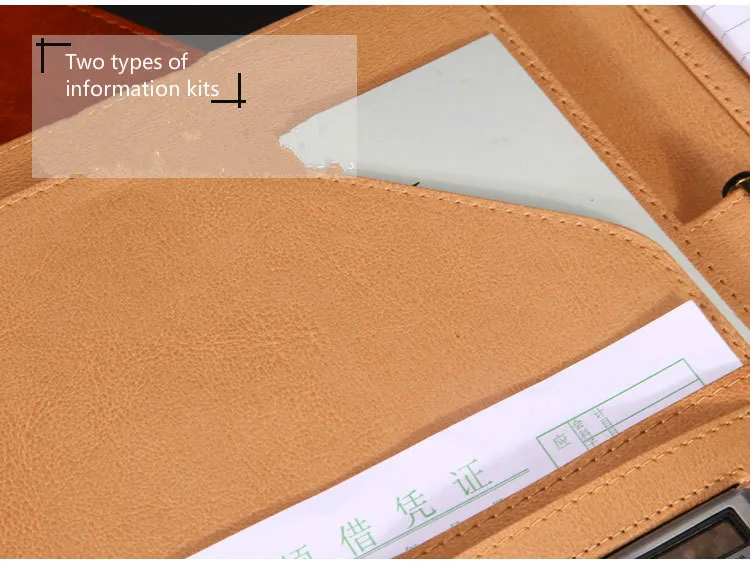 A4 Clipboard Padfolio многофункциональная наполнение продуктов папка для документов школьный органайзер для офисных принадлежностей PU Портфель HJW311