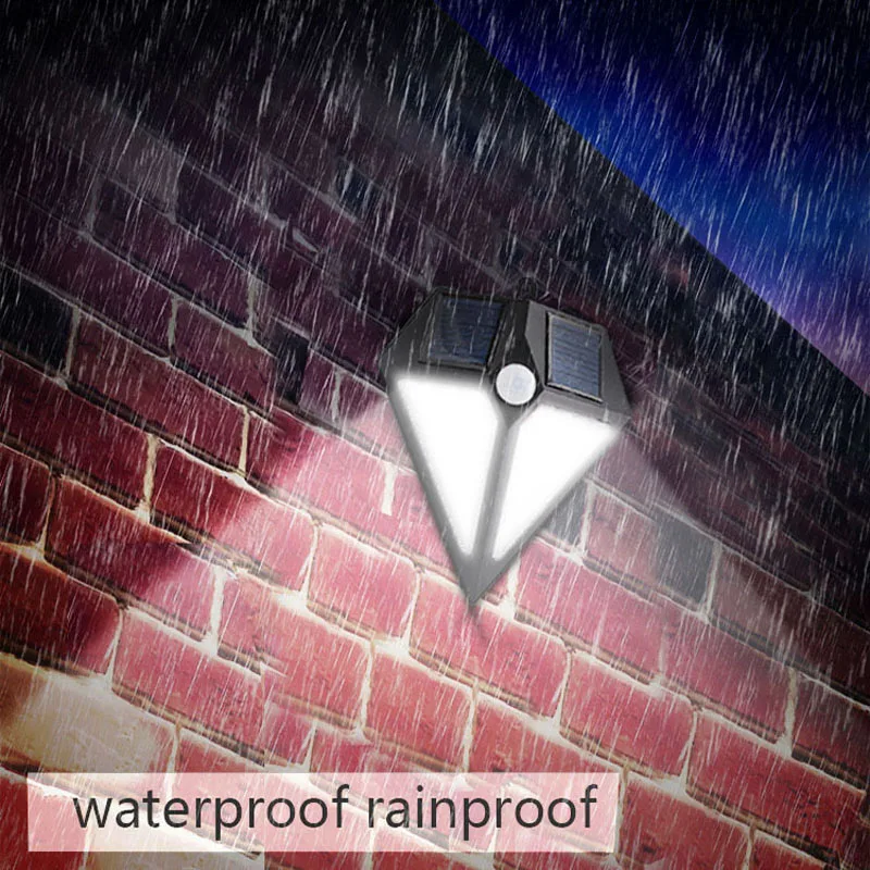 Diamond shaped solar wall light SOCO (32)