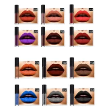 6 цветов Профессиональный матовый жидкая губная помада косметический набор водостойкий долговечный набор блесков для губ Губная помада инструмент для макияжа