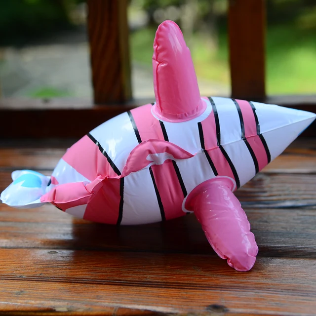 2pcs Seafood Inflatable Sea Animals Tropical Fish Adornment Animal Toys Bath Water Colorful Pvc The Kindergarten Toy Child Gift 4