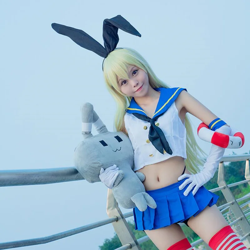 Аниме Kantai Коллекция косплей костюм девушка студентка JK Косплей Костюм Хэллоуин
