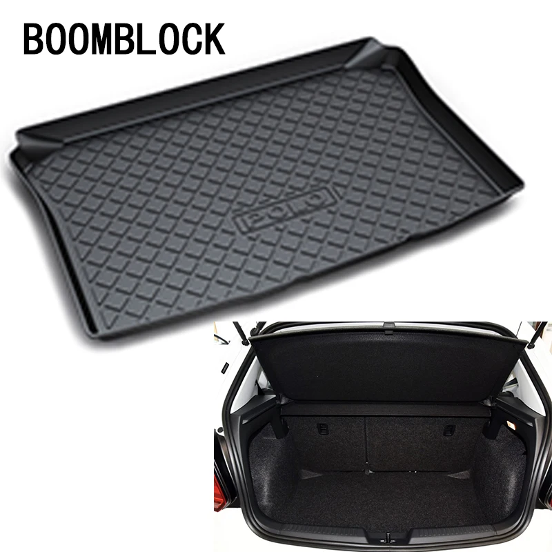

For Volkswagen VW Polo Hatchback 2004 2005 2006 2007 2008 2009 2010 2011-2017 2018 Car Trunk Mat Tray Floor Carpet Pad Protector