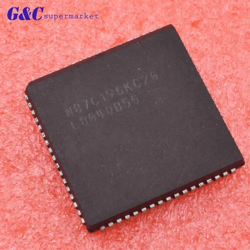 

1/5PCS N87C196KC20 PLCC COMMERCIAL/EXPRESS CHMOS MICROCONTROLLER 68PINS