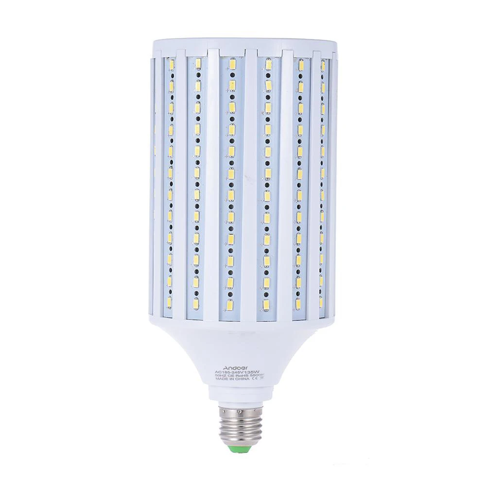 Светодиодная лампа Andoer для фотостудии 135 Вт 216 бусин 5500K E27 185 245V|beads beads|bead lightbeaded lamp |