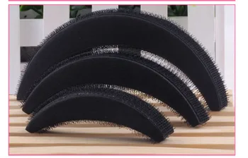 

manual Fluffy crescent clamps bang pan hair booster root pad machine pengpeng paste shape