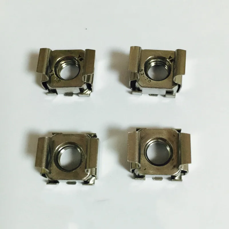 

5PCS 304 Stainless Steel Cage Nuts Floating Nuts Cabinet Metal Nut M5/6/8mm A2-70