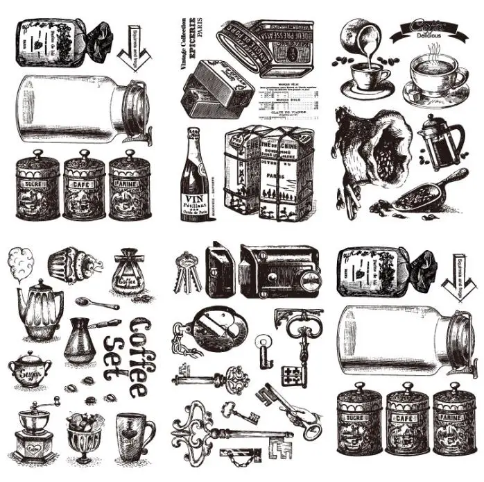 

Silicone Clear Stamps Scrapbook Paper Craft Clear stamps for scrapbooking