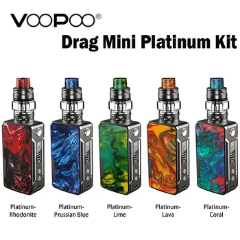 

VOOPOO Drag Mini Platinum Kit Vape Built-in 4400mAh battery and UFORCE T2 Tank 5ml withUforce N1/P2 Coil Electronic Cigarette