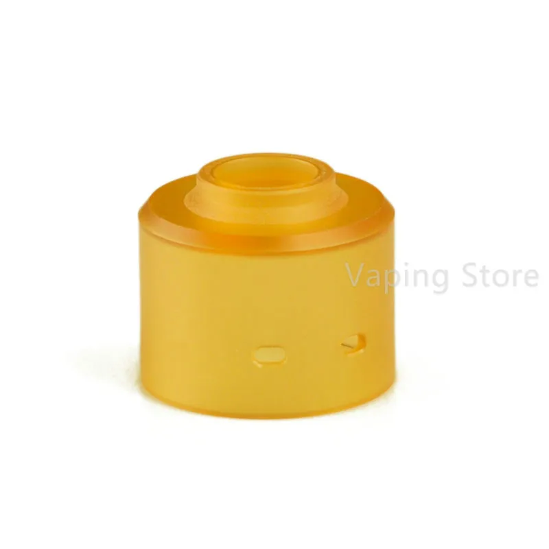 

PEI Ultem Top Cap Bell Cap with 510 Drip Tip Fitment Replacement for Hadaly RDA V1 22mm