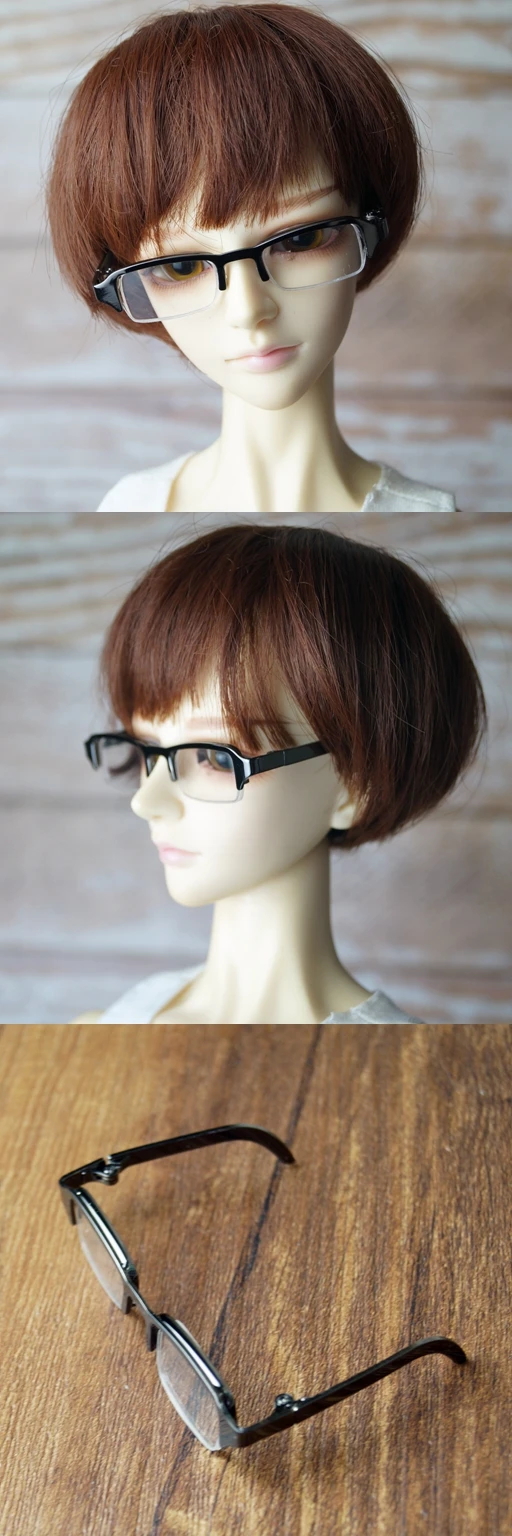 BJD очки Bookman Prop черный для 1/4 1/3 2" 60 см BJD MSD SD SD17 70 см DD DOD DK DZ Volks кукла HEDUOEP