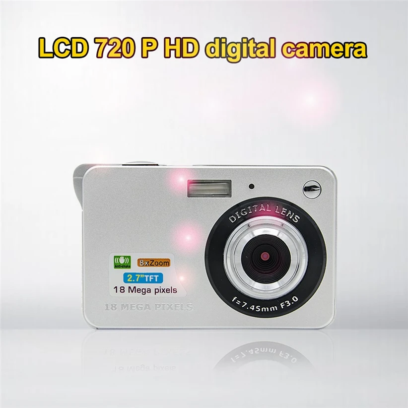 

18 Mega Pixels 3.0MP CMOS sensor 2.7 inch TFT LCD Screen HD 720P Digital Camera Futural JULL12