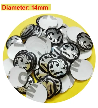 

500piece/lot 14mm diameter Vauxhall car key emblem, folding flip remote sticker logo