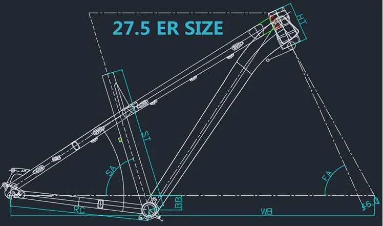 Best Pasak Full Suspension Aluminium frame Alloy MTB Mountain  AM Cycling Bicycle Frame 26/27.5er*17inch Downhill Bicycle Part 4