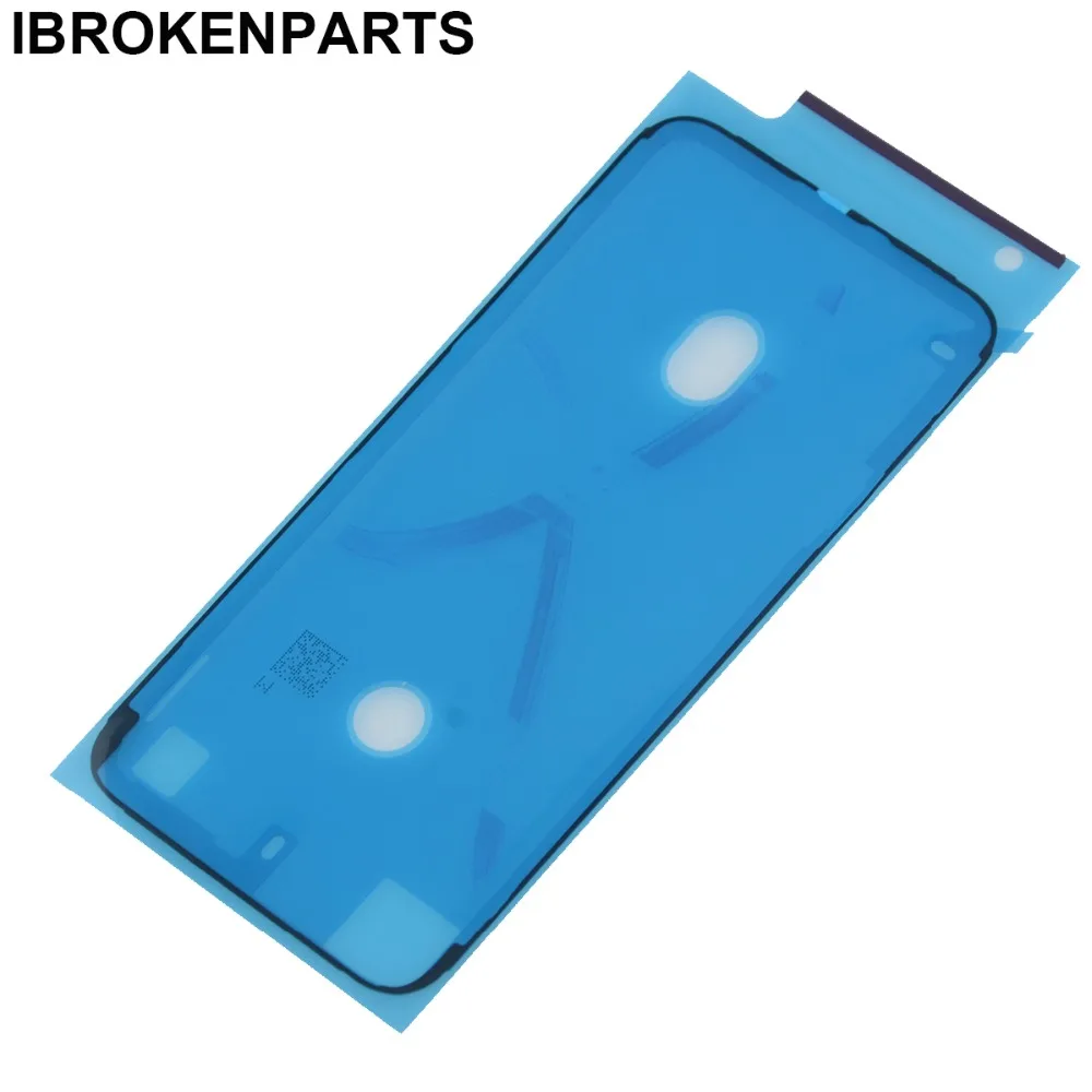 2 шт. высокое качество водонепроницаемый предварительно вырезанный ЖК-дисплей рамка уплотнительная лента для iPhone X 8 7 6S Plus задний корпус клейкие наклейки
