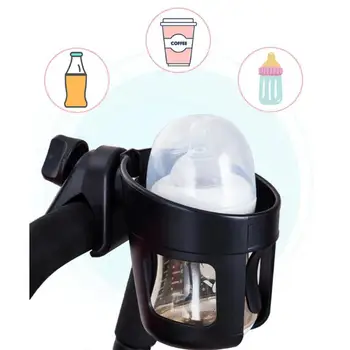 

Baby Stroller Accessories Rotatable Cup Holder Pram Cart Bottle Organizer Pushchair Carriage Rack For Milk Feeding Bottles S3