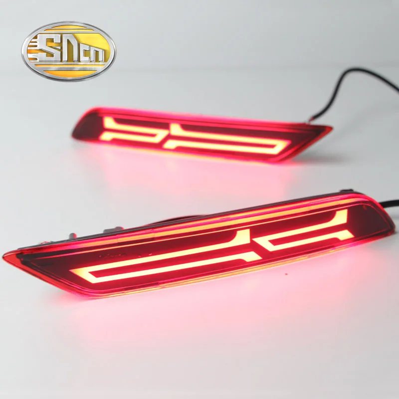 

SNCN Multi-function LED Reflector Lamp Rear Fog Lamp Bumper Light Brake Light Auto Bulb For Honda City 2017 2018