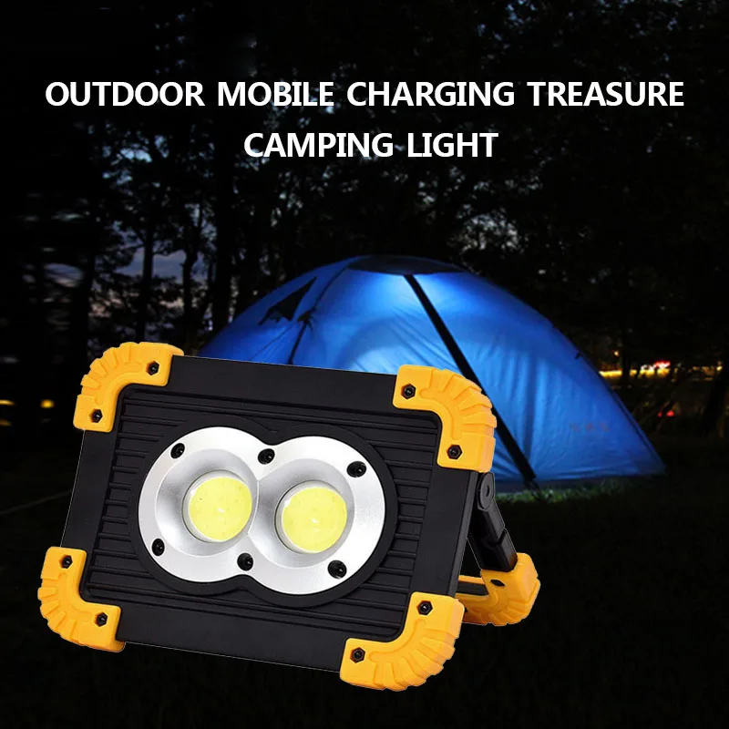 

Portable Spotlight LED Work Light Rechargeable Outdoor Light for Hunting Camping Latern Flashlight ASD88