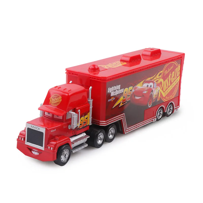 macqueen 3.0 uncle Дисней Pixar Тачки 2 3 игрушки Молния Маккуин Джексон шторм мак грузовик 1:55 литая под давлением модель автомобиля для детей рождественские подарки - Цвет: macqueen 3.0 uncle