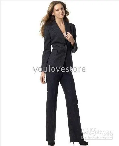 pinstripe suit female