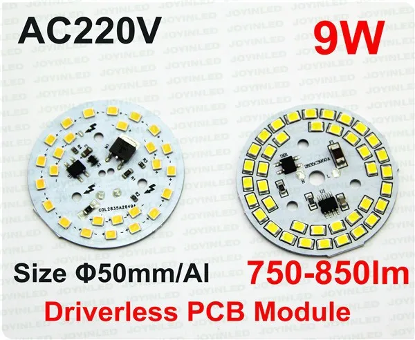 Dimmable интегрированный драйвер SMD2835 led PCB 3 Вт 5 7 9 сборка светодиодный потолочный