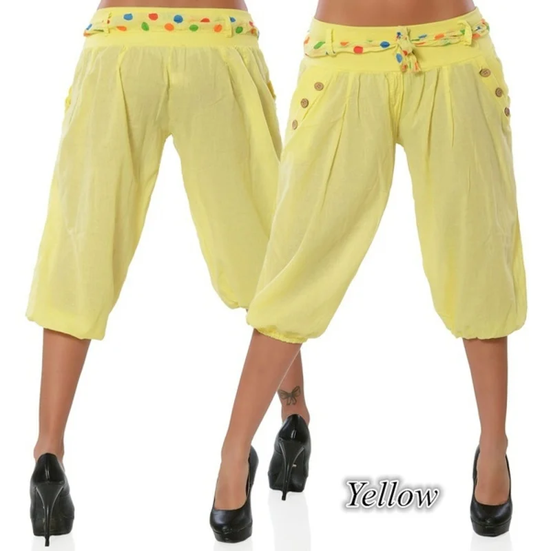 

ZOGAA Hot Sale Summer Ladies Summer Fashion Famous Style Cotton Comfortable 10 Candy Color Pants Plus Size S-5xl