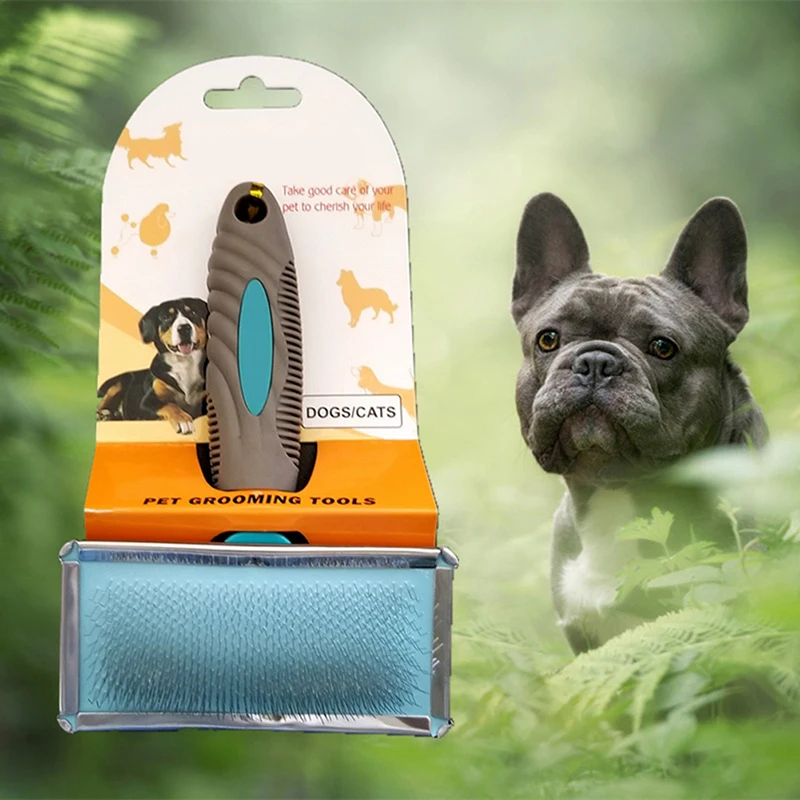 Pet Bath Hair Brush Mage Comb Puppy Dog Grooming For Long Pet Bath Hair Brush Mage Comb Puppy