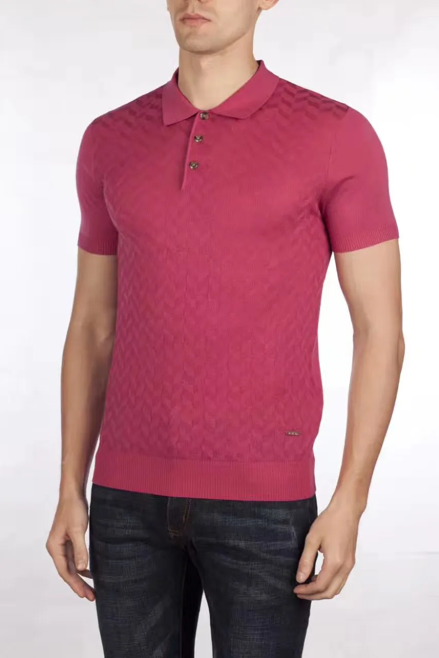 Billionaire italian couture summer o neck men knitted