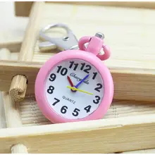 Мужские карманные часы для пожилых людей, большие цифры, держатели для ключей, студенческие испытания, водонепроницаемые часы, часы для медсестры