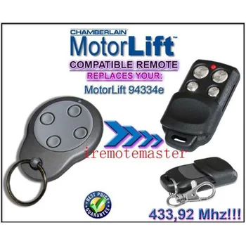 

5pieces Motorlift replacement remote control 94334e 433mhz Rolling code beautiful