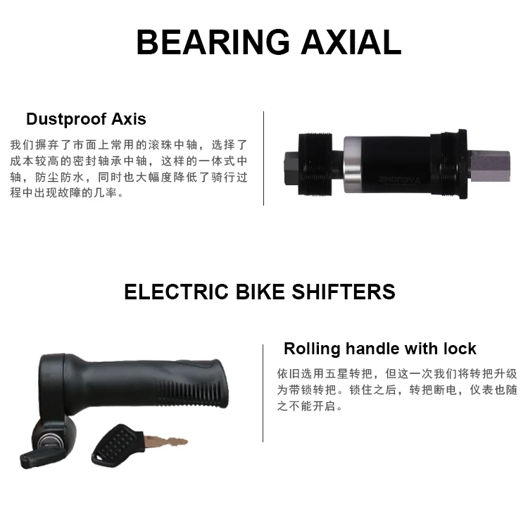 Top LOVELION Inch Mountain Bike Frame 48V Electric Lithium Battery Strong Hiding Power 500W - 350W Mute Ebike 21 Hybrid Engine Speed 11