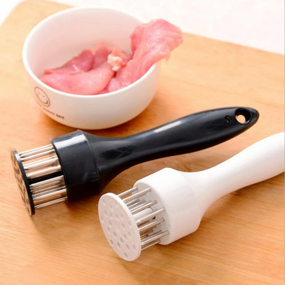 Профессия мясо дома Кухня Мясо инструмент для отбивки профессия Мясо Tenderizer иглы с нержавеющая сталь кухня инструменты Drophip