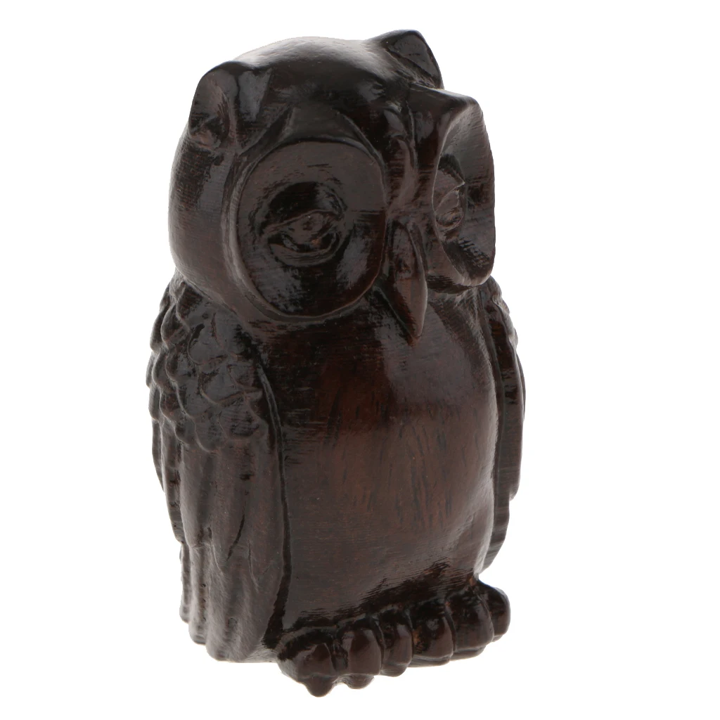 Wood Glazed Buddhist Buddha Statue Decor Fengshui Ornament Figurine Model Home Garden Shop Office Display